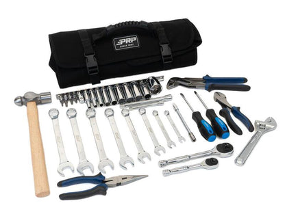 PRP Seats PRP 35pc Can-Am Roll Up Tool bag Tool kit - Black E112 E112 Photo - Primary
