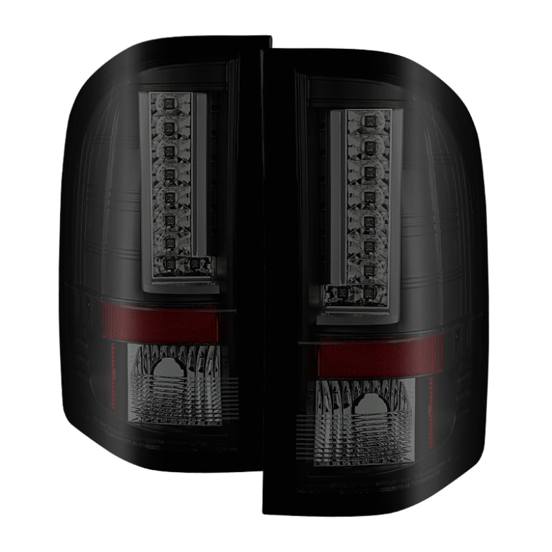 Spyder 07-13 Chevy Silverado (Exc 2010 Model) Verison 2 LED Tail Lights ALT-YD-CS07V2-LED-BSM 5082626 5082626 Photo - Primary