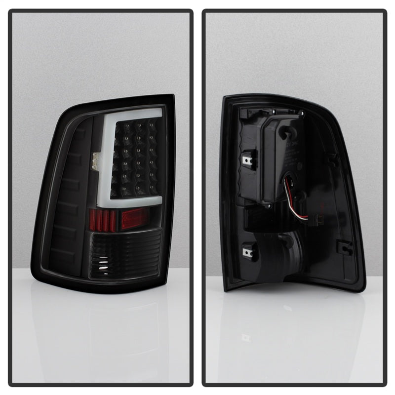 SPYDER xTune 09-18 Dodge Ram 1500 (Incandescent Model) LED Tail Lights - Blk (ALT-ON-DR09-LBLED-BK) 5082206 5082206 Photo - Unmounted