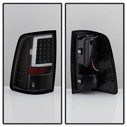 SPYDER xTune 09-18 Dodge Ram 1500 (Incandescent Model) LED Tail Lights - Blk (ALT-ON-DR09-LBLED-BK) 5082206 5082206 Photo - Unmounted