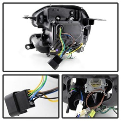 Spyder Mini Cooper 2010-2012 Projector Headlights Xenon/HID Model- DRL Blk PRO-YD-MC07-HID-DRL-BK 5080615 5080615 Photo - Unmounted
