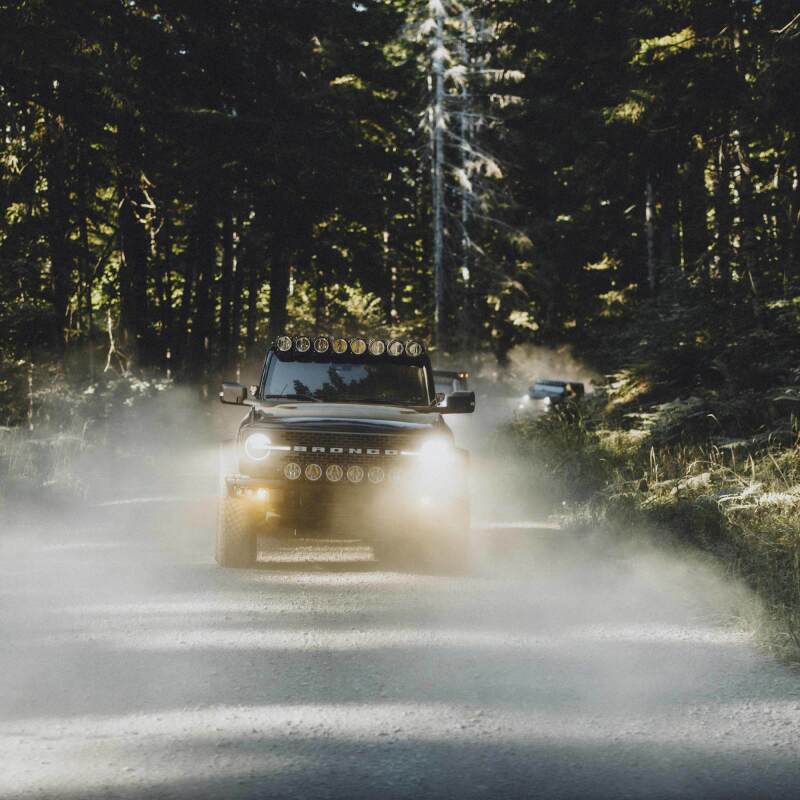 KC HiLiTES Three Light Fog Pocket Kit 21-  Ford Bronco 97168 97168 Photo - lifestyle view