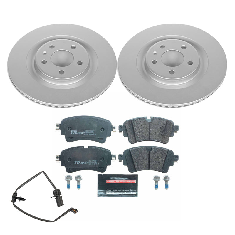 Power Stop 17-19 Audi A4 Rear Euro-Stop Brake Kit ESK7431 ESK7431 Photo - Primary