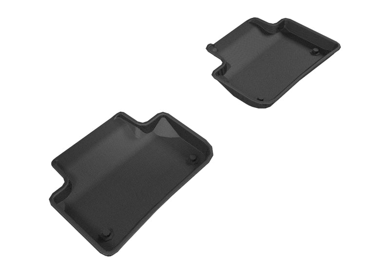3D MAXpider 2018-2020 Audi Q5 Kagu 2nd Row Floormats - Black L1AD04721509 L1AD04721509 Photo - Primary