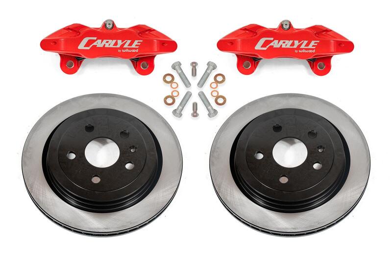 BMR Suspension BMR 14-19 Chevrolet Corvette C7 Brake Kit For 15in Conversion Solid Rotors Red Calipers DBK571 DBK571 User 1