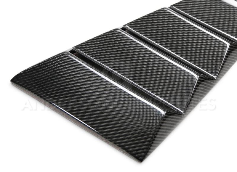 Anderson Composites 2015-2017 Ford Mustang Type-V Style Window Louvers - Vented AC-WL15FDMU-V AC-WL15FDMU-V User 4