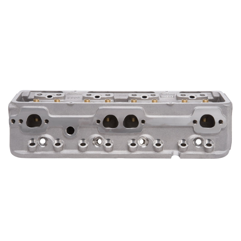 Edelbrock Cyl Head SBC Nhra Legal 64CC Angled Plug Bare, Single 60947 Photo - out of package