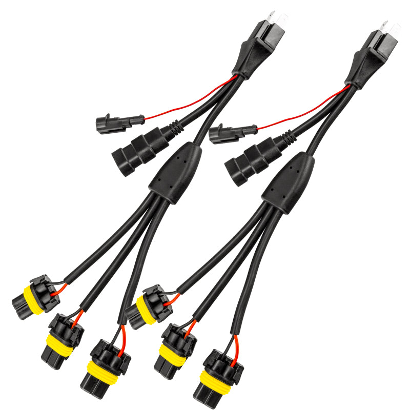 ORACLE Lighting Oracle Vector H4 Headlight Wiring Harness (Pair- Euro Export Model) 5831-504 5831-504 Photo - Primary