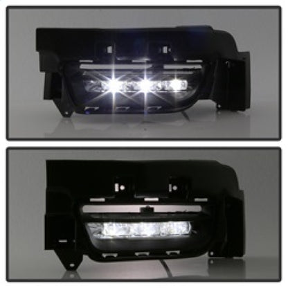 Spyder Dodge Charger 2015-2016 OEM LED Fog Lights W/Universal Switch- Clear FL-DCH2015-LED-C 5082985 5082985 Photo - Unmounted