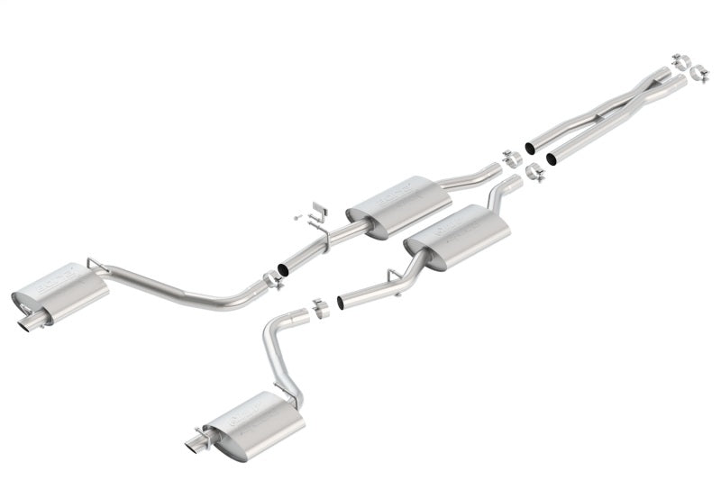 Borla 15-16 Dodge Charger 3.6L V6 ATAK Cat Back Exhaust (Uses Factory Valence) 140686 140686 Photo - Primary