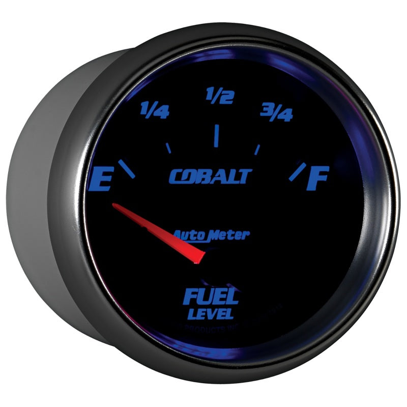 Autometer Gauge, Fuel Level, 2 5/8", 0E to 90F, Elec, Cobalt 7914 User 6