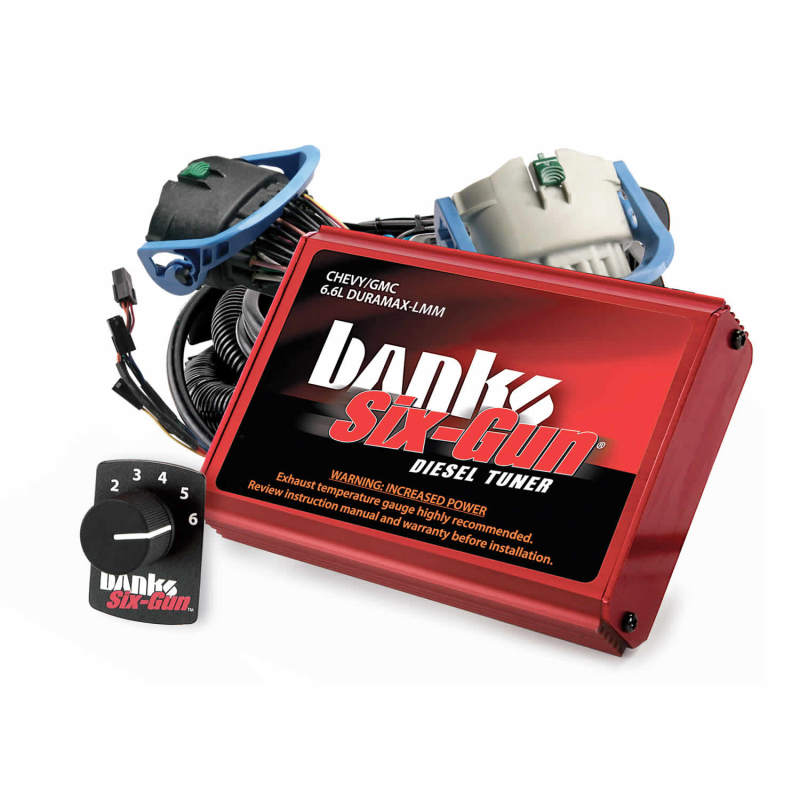 Banks Power 07-10 Chevy 6.6L LMM Six-Gun Diesel Tuner w/ Switch 63887 63887 Photo - Primary