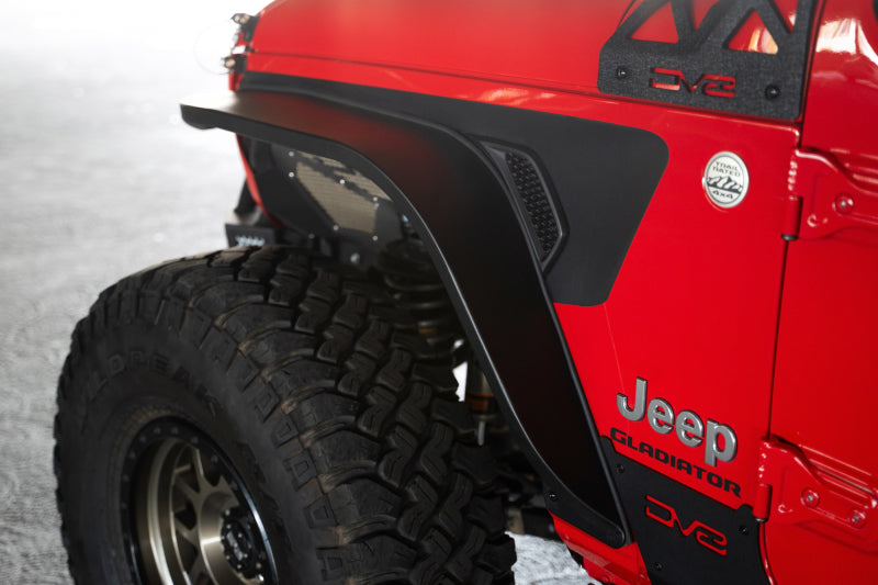DV8 Offroad 20-23 Jeep Gladiator JT Slim Fender Flares FDGL-07 FDGL-07 Photo - Unmounted