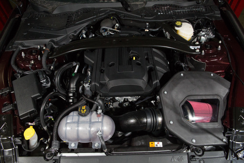 ROUSH 2018-2019 Ford Mustang 2.3L I4 EcoBoost Cold Air Kit 422087 422087 Photo - Mounted