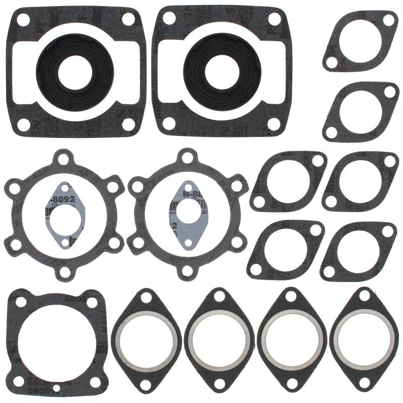 Vertex Pistons Vertex Gaskets 76-78 Arctic Cat Cheetah 5000 Complete Gasket Kit w/ Oil Seals 711063 711063 Photo - Primary