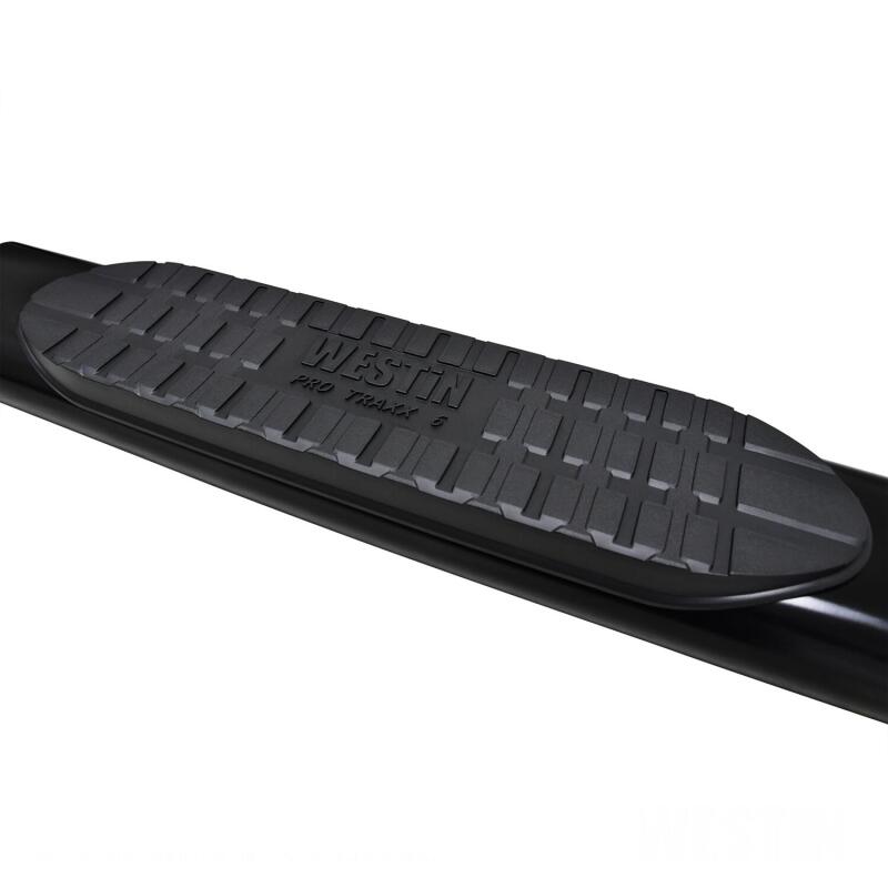 Westin 19-21 Chevrolet Silverado Crew Cab PRO TRAXX 6 Oval Nerf Step Bars - Black 21-64135 21-64135 Photo - Unmounted