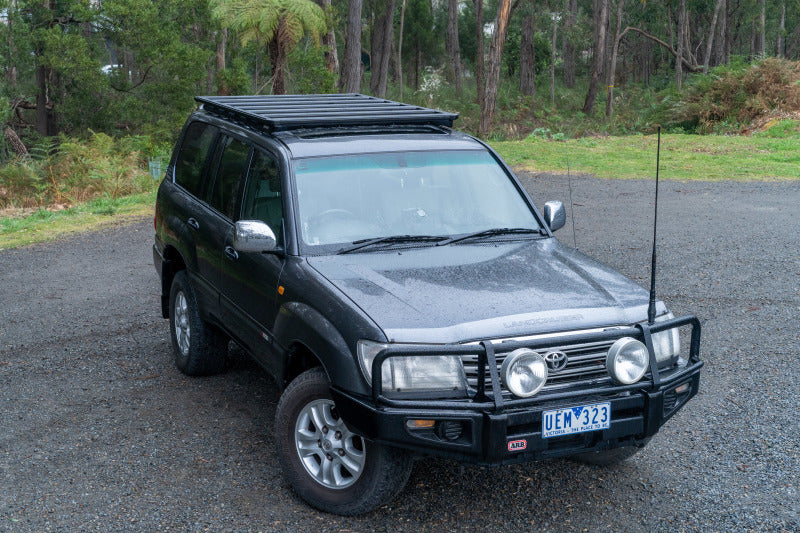 ARB Roof Rack Base with Mount Kit - Flat Rack with Wind Deflector  BASE201 BASE201 Photo - lifestyle view