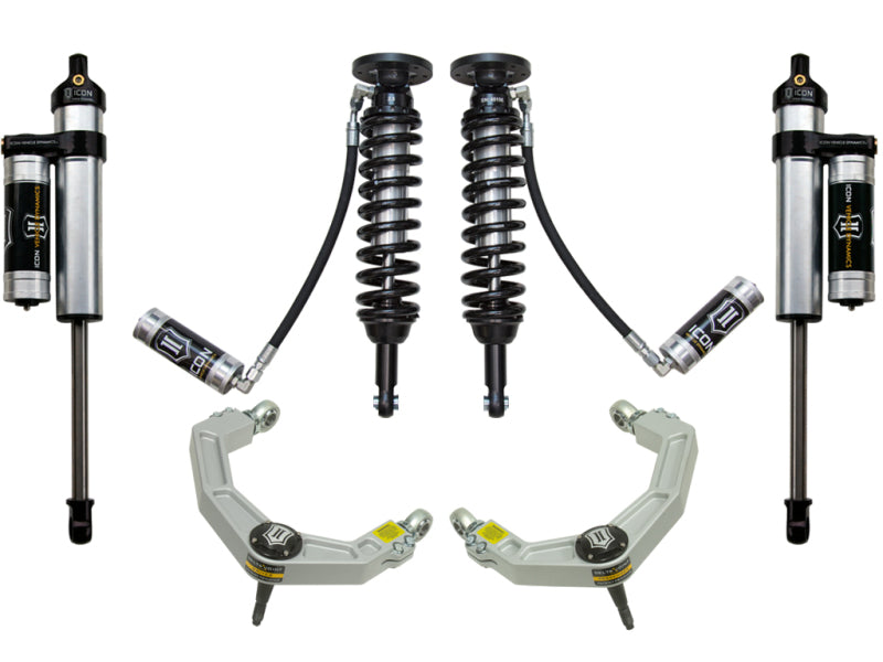 ICON 09-13 Ford F-150 2WD 1.75-2.63in Stage 3 Suspension System w/Billet Uca K93012 K93012 Photo - Primary