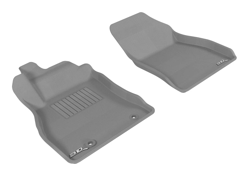 3D MAXpider 2011-2018 Nissan Juke Kagu 1st Row Floormat - Gray L1NS06411501 L1NS06411501 Photo - Primary