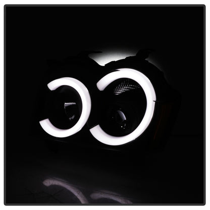 Spyder 05-07 Jeep Grand Cherokee - Light Bar Projector Headlights - Black - PRO-YD-JGC05V2-LB-BK 5086129 5086129 Photo - Unmounted