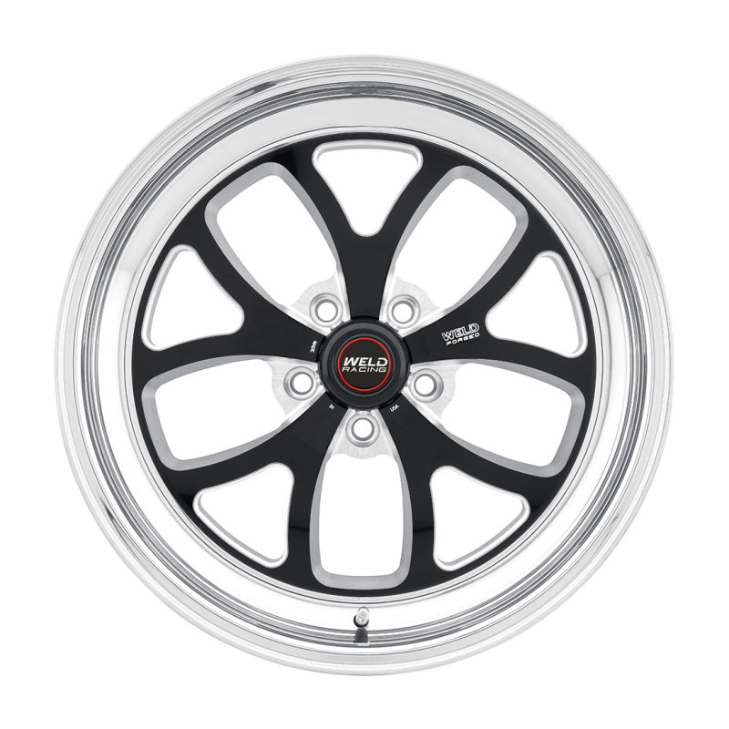 Weld S76 17x7 / 5x120 BP / 4.2in. BS Black Wheel (Medium Pad) - Non-Beadlock 76HB7070N42A 76HB7070N42A Photo - Primary