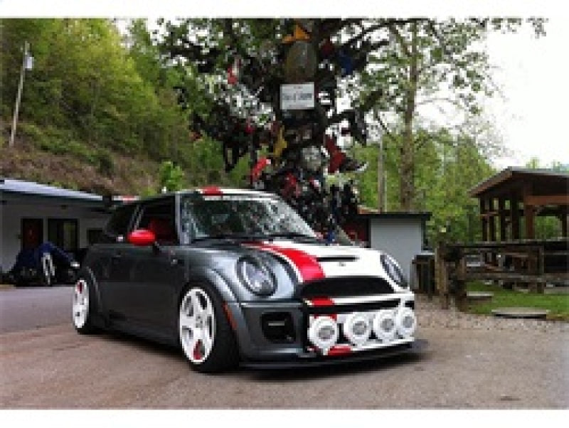 Spyder Mini Cooper 02-06 Projector Headlights DRL Black High H1 Low H1 PRO-YD-MC02-DRL-BK 5011336 5011336 Photo - Mounted