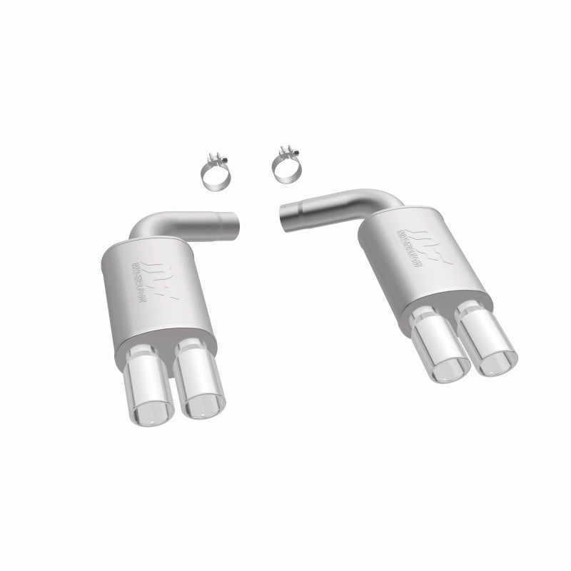 MagnaFlow Chevrolet Corvette Street Series Axle-Back Performance Exhaust System 15623 360 Degree Image Set