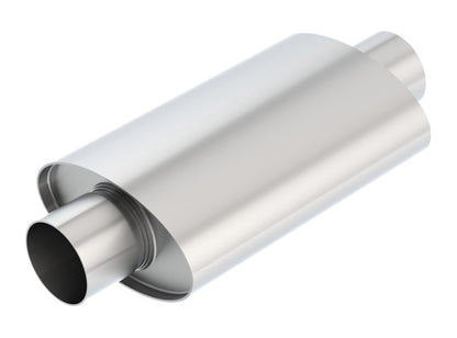 Borla XR-1 Multi-Core 3in Ctr-Ctr Oval 12in x 4.25in x 7.88in Rotary Engine Equipped Racing Muffler 400372 400372 Photo - Primary