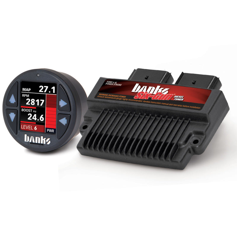 Banks 08-10 Ford F-250/F-350 6.4L Six-Gun Diesel Tuner w/ iDash-1.8 61422 61422 Photo - Primary