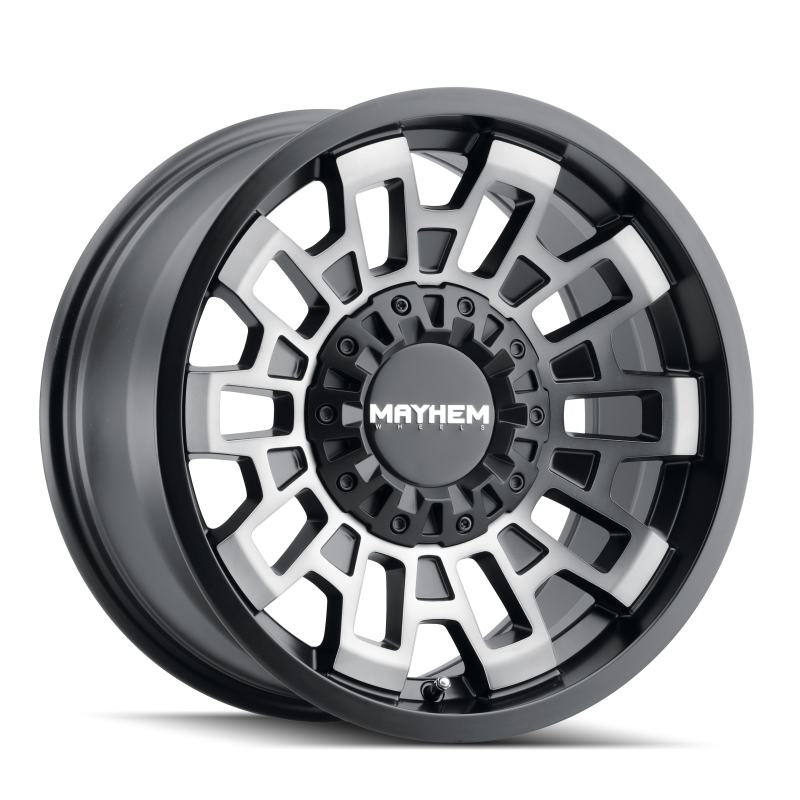 Mayhem 8113 Cortex 20x9 / 5x127 BP / 0mm Offset / 87.1mm Hub Matte Black w/ Dark Tint Wheel 8113-2952TM 8113-2952TM Photo - Primary