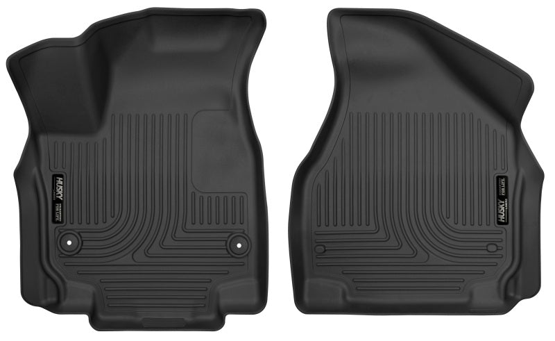 Husky Liners 2017 Chrysler Pacifica WeatherBeater Front Row Black Floor Liners 13011 Photo - Primary