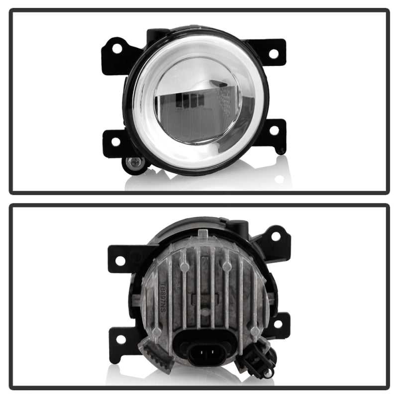 Spyder Nissan Murano 2019-2021 OEM Style LED Fog Light w/OEM Fit Switch- Clear 5087102 5087102 User 2