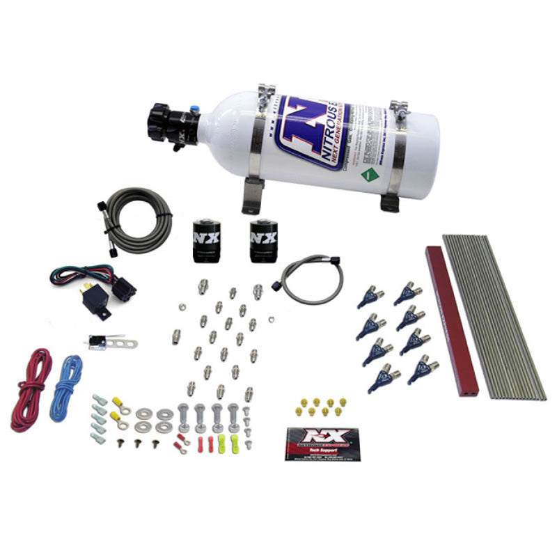 Nitrous Express GM LT1/LS1 Pro Piranha Nozzle Gas Nitrous Kit w/5lb Bottle 80010-05 80010-05 Photo - Primary