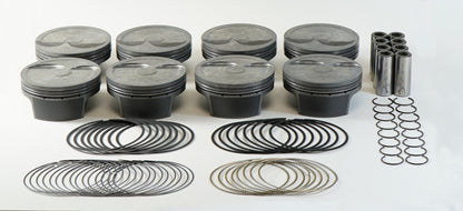 Mahle MS Piston Set LS7 440ci 4.185in Bore 4.000in Stroke 6.125in Rod .927in Pin -6cc 11.8 CR 930221985 930221985 Photo - Primary