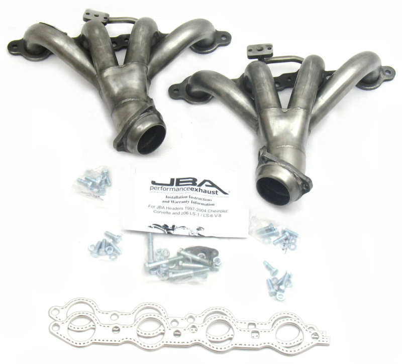 JBA 01-04 Corvette LS1/Z06 1 3/4in Header Shorty Stainless Steel 1817S-5 1817S-5 User 1