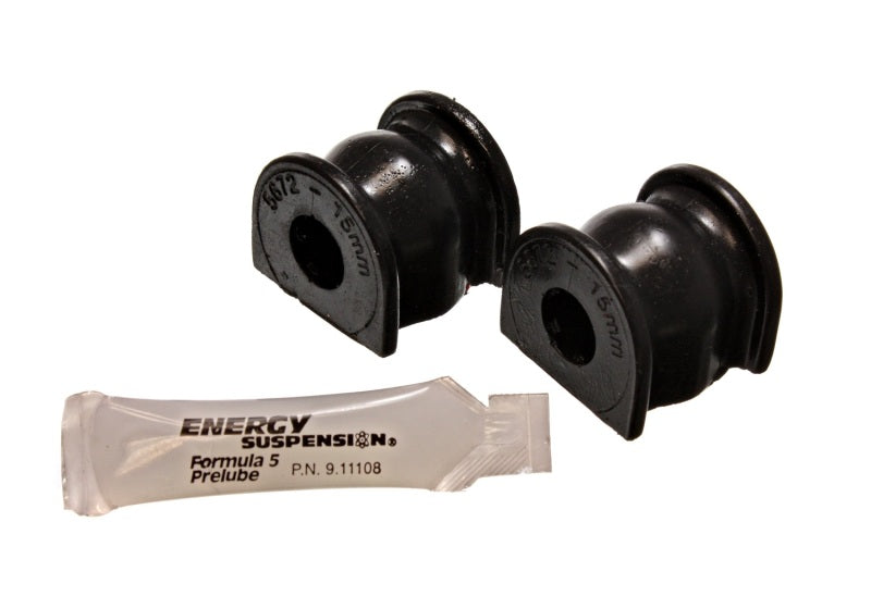 Energy Suspension Sway Bar Bushing Set Black Honda Civic Si 2002-2004 16.5134G Photo - Primary