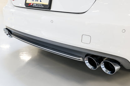 AWE Tuning Audi C7 / C7.5 S7 4.0T Touring Edition Exhaust - Polished Silver Tips 3015-42012 3015-42012 Photo - Mounted