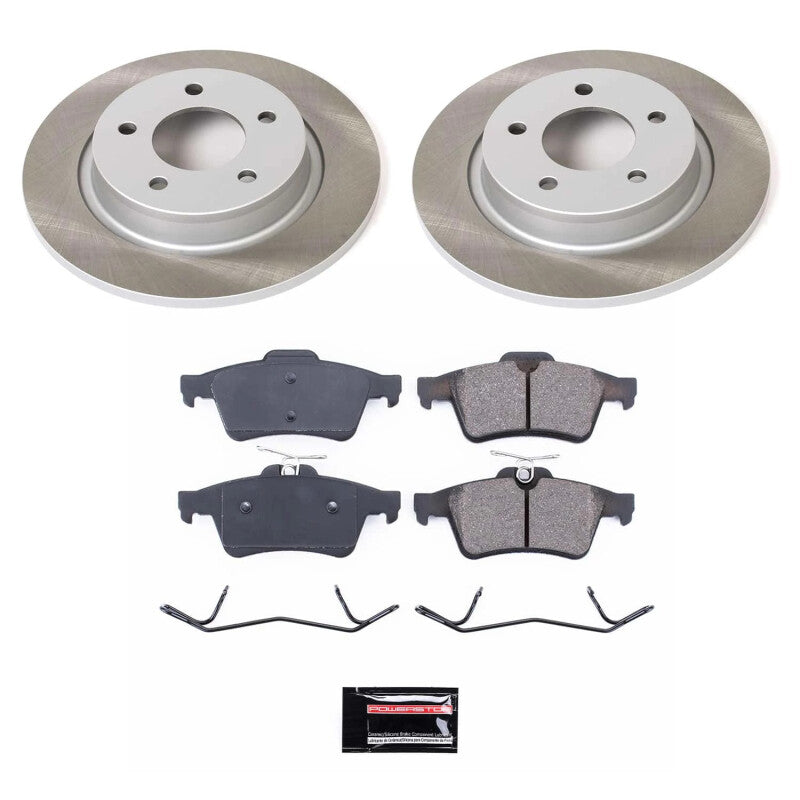 PowerStop Power Stop 04-13 Mazda 3 Rear Semi-Coated Rotor Kit SC129 SC129 Photo - Primary