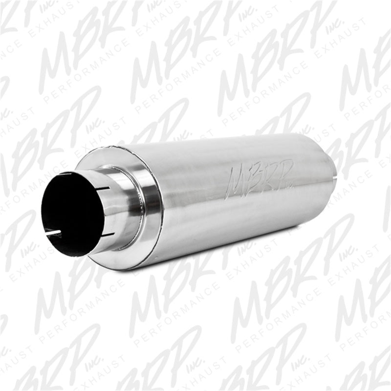 MBRP Universal Quiet Tone Muffler 5in Inlet /Outlet 8in Dia Body 31in Overa M2220S Photo - Primary