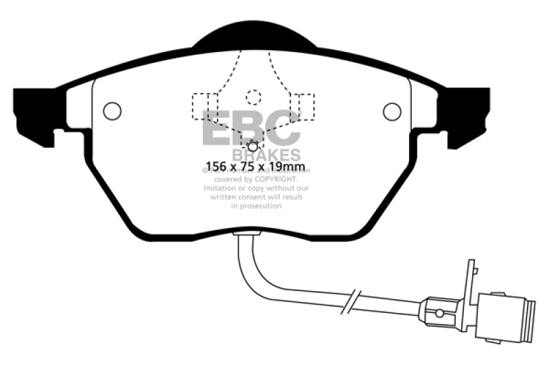 EBC Disc Brake Pad Set DP4836R Photo - Primary