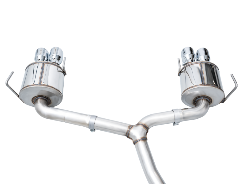 AWE Tuning 2022+ VB Subaru WRX Touring Edition Exhaust - Chrome Silver Tips 3015-42979 3015-42979 Photo - out of package