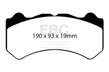 EBC Disc Brake Pad Set DP41983R Photo - Primary