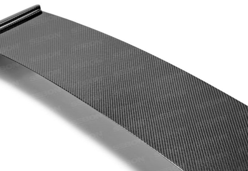 STI-Style Carbon Fiber Rear Spoiler For 2008-2014 Subaru WRX/STi HB RS0809SBIMP-STI-S Photo - Primary