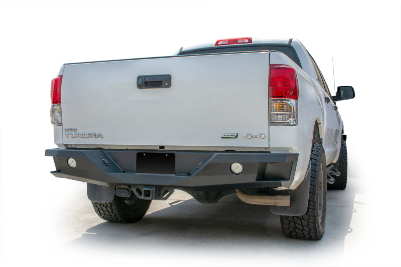 DV8 Offroad 07-13 Toyota Tundra Rear Bumper Winch Ready - Black Powdercoat RBTT2-02 RBTT2-02 Photo - Primary