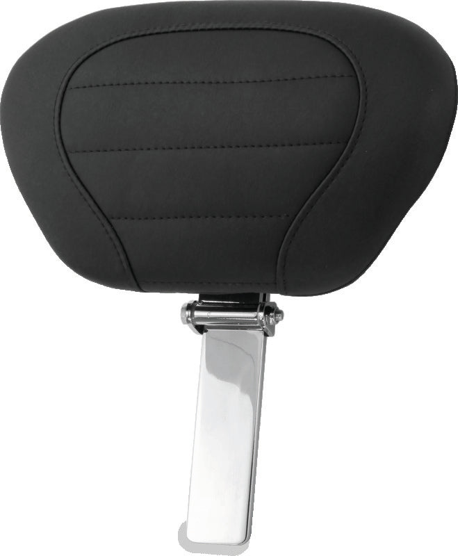 Mustang Motorcycle Mustang 08-21 Harley Electra Glide Std, Rd Glide ,Rd King, Str Glide Driver Backrest Deluxe - Black 79012 79012 Photo - Primary