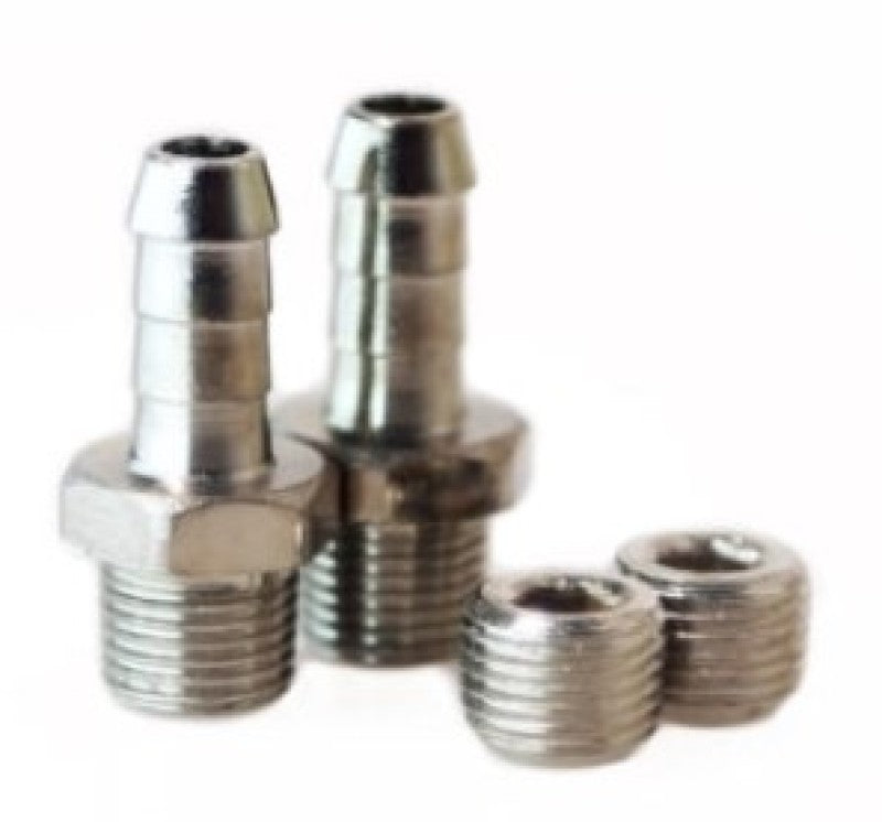 Turbosmart WG50/60 1/8NPT - 6MM Hose Tail Fitting Kit w/ Plug TS-0502-3009 TS-0502-3009 User 1