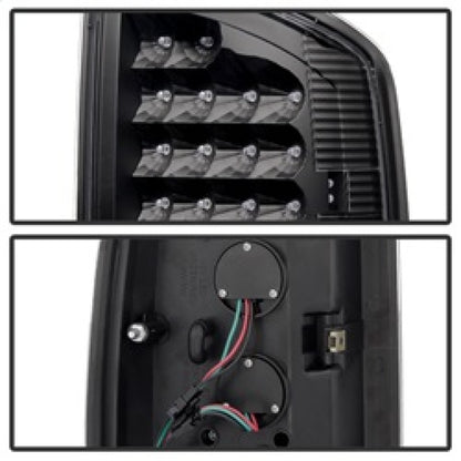 SPYDER Xtune Dodge Ram 02-06 1500 / Ram 2500/3500 03-06 LED Tail Light Black ALT-JH-DR02-LED-BK 5072979 5072979 Photo - Unmounted