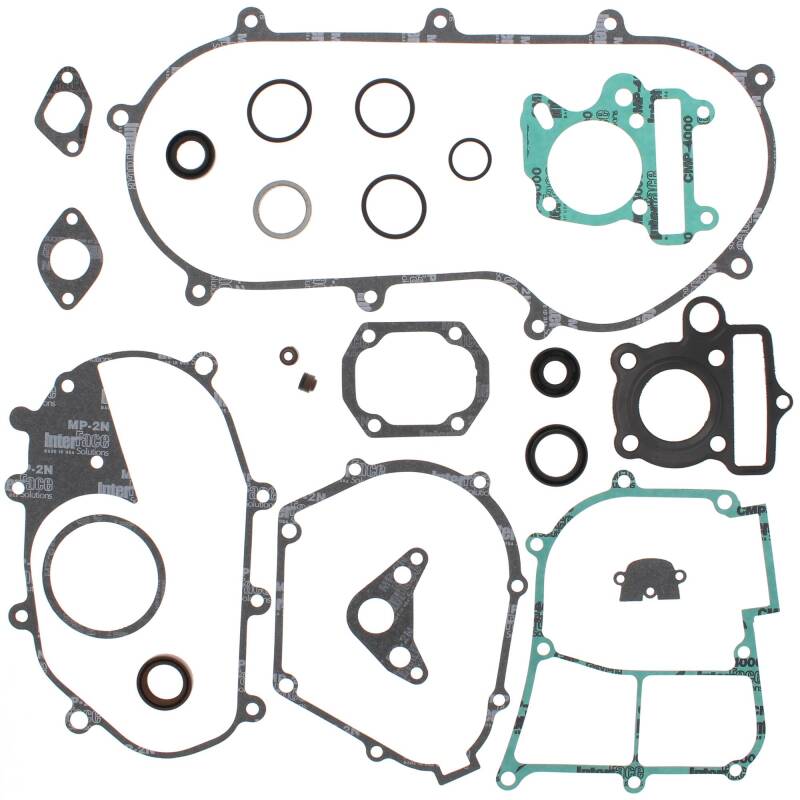 Vertex Pistons Vertex Gaskets 07-13 Polaris Outlaw 90 Complete Gasket Kit w/ Oil Seals 811926 811926 Photo - Primary
