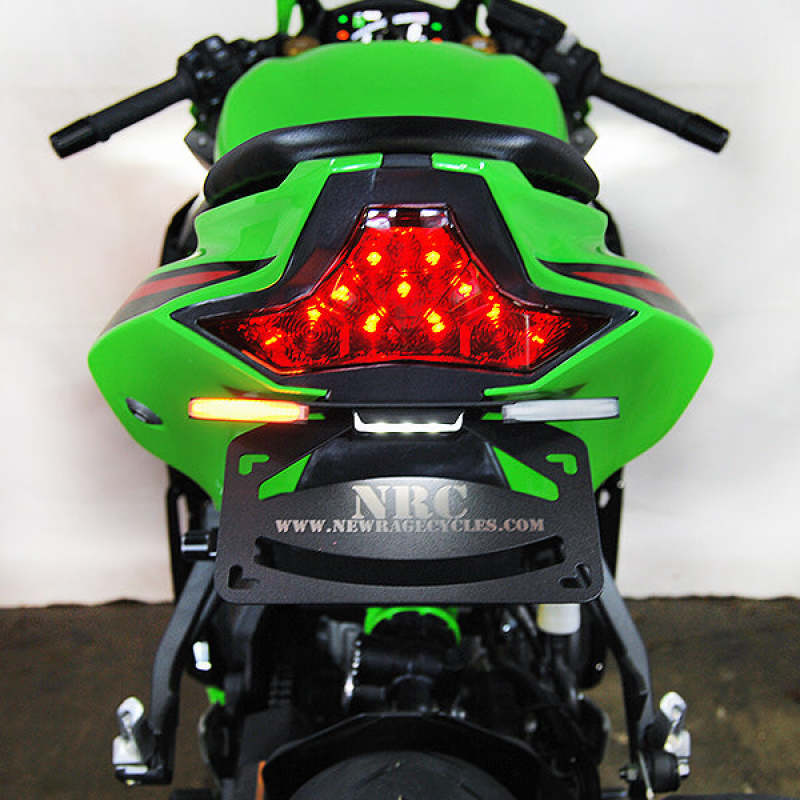 New Rage Cycles 23-24 Kawasaki ZX-4R Fender Eliminator Kit ZX4-FE-S ZX4-FE-S Photo - Primary