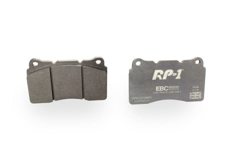 EBC Racing 09-10 Chevrolet Camaro (5th Gen) RP-1 Front/Race Rear Brake Pads (Pair Only) DP81210RP1 DP81210RP1 Photo - Primary